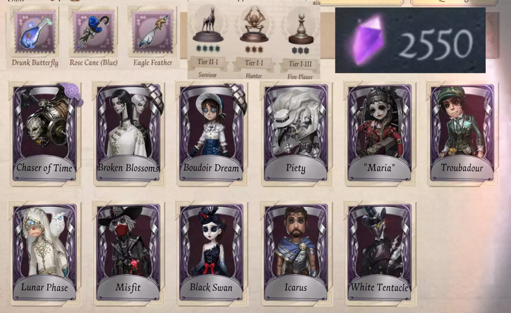Acc bé có skin nhện lp