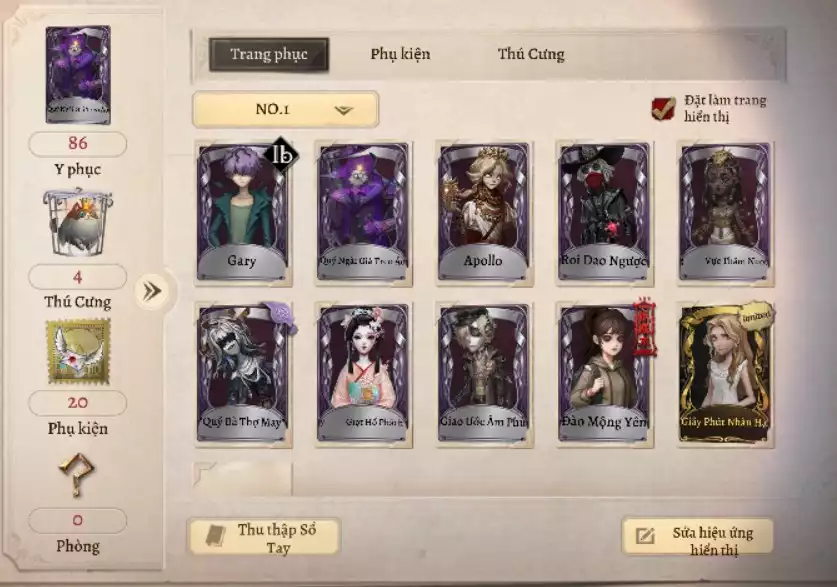 skin A - 5k7 đá - 3k6 mảnh