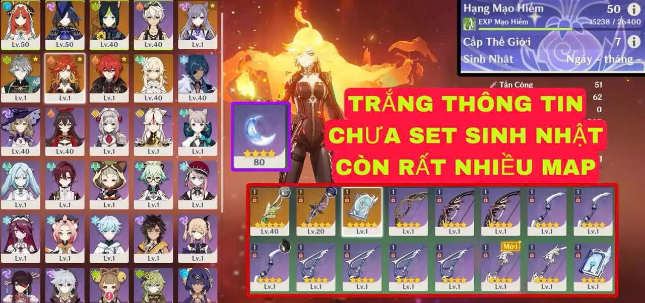 ( trắng thông tin ) KHÁ NHIỀU MAP CHO AE VỀ CHƠI TRẢI NGHIỆM