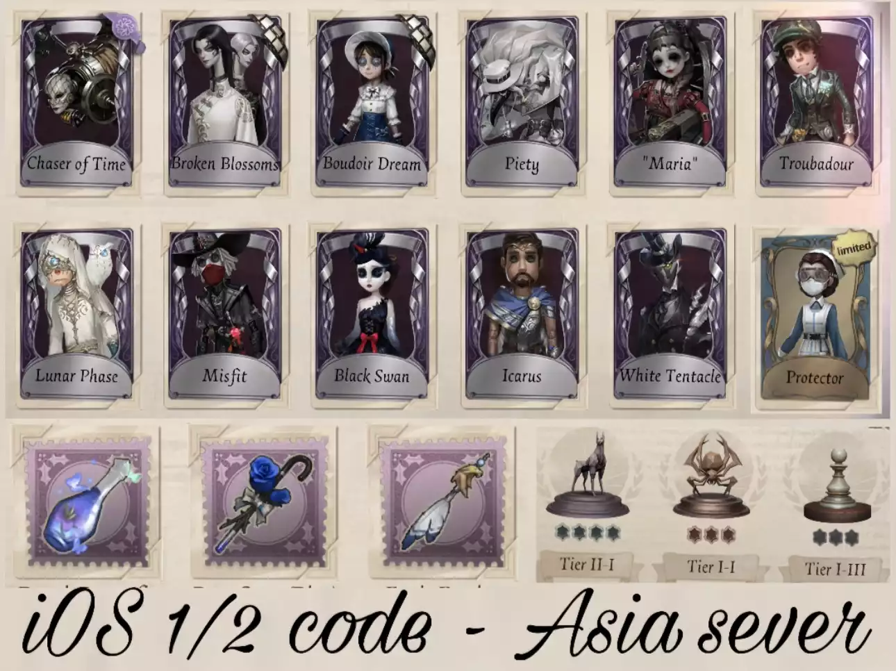 A logic path violet, skin  B limited doctor